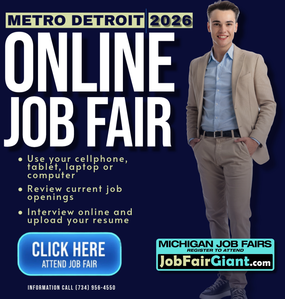 2026 Michigan Metro Detroit Online Job Fair